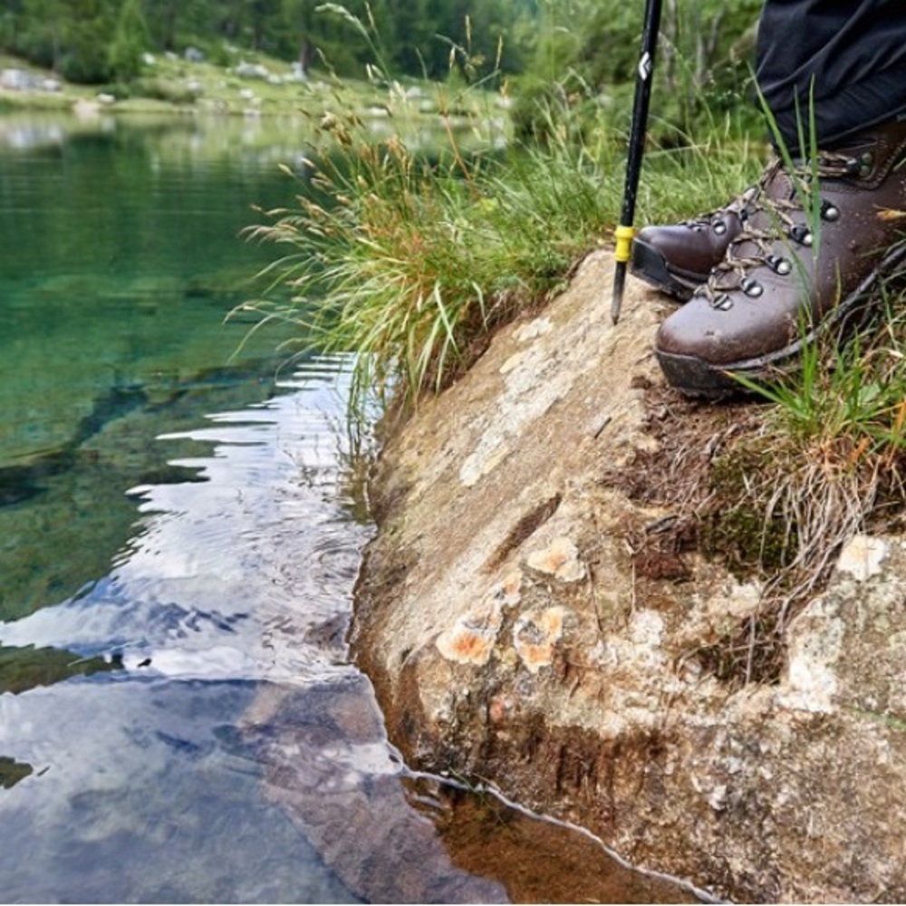 All leather Asolo hiking boots—well loved!